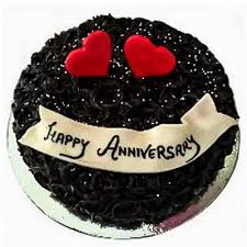 Chocolate-anniversary-cake