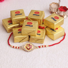 Rakhi With Mewa Bite