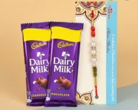 Rakhi With Dairy Milk 