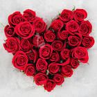 Heart Shape Rose Bouquet