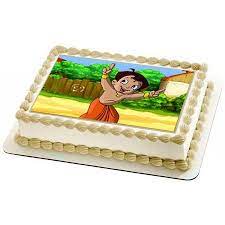 Chota-bheem Photo Cake Personalised